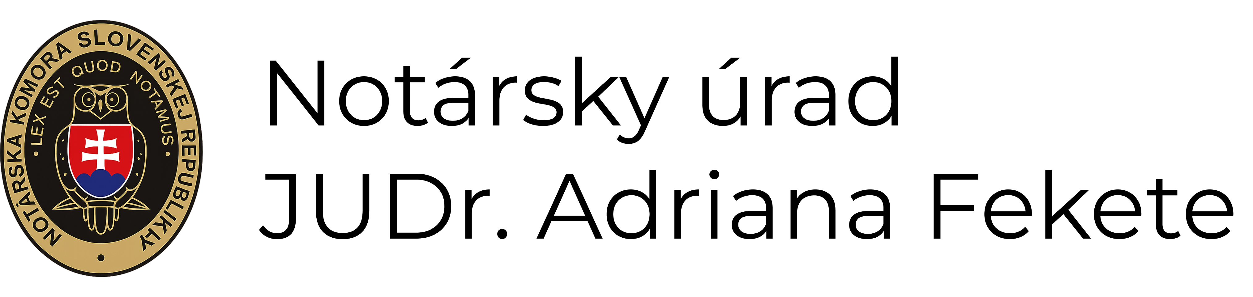 Notársky úrad logo